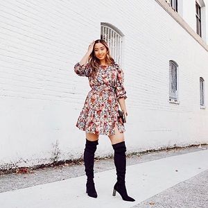 Zara Floral Print Dress
